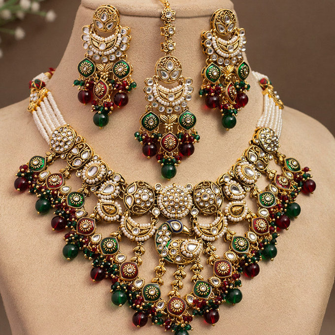 Nishitha Necklace Set