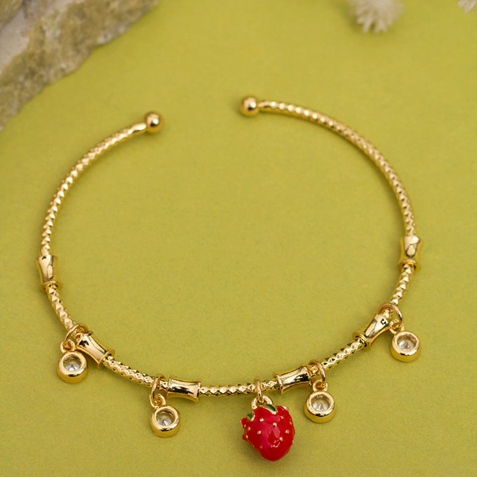 Strawberry Charm Bracelet